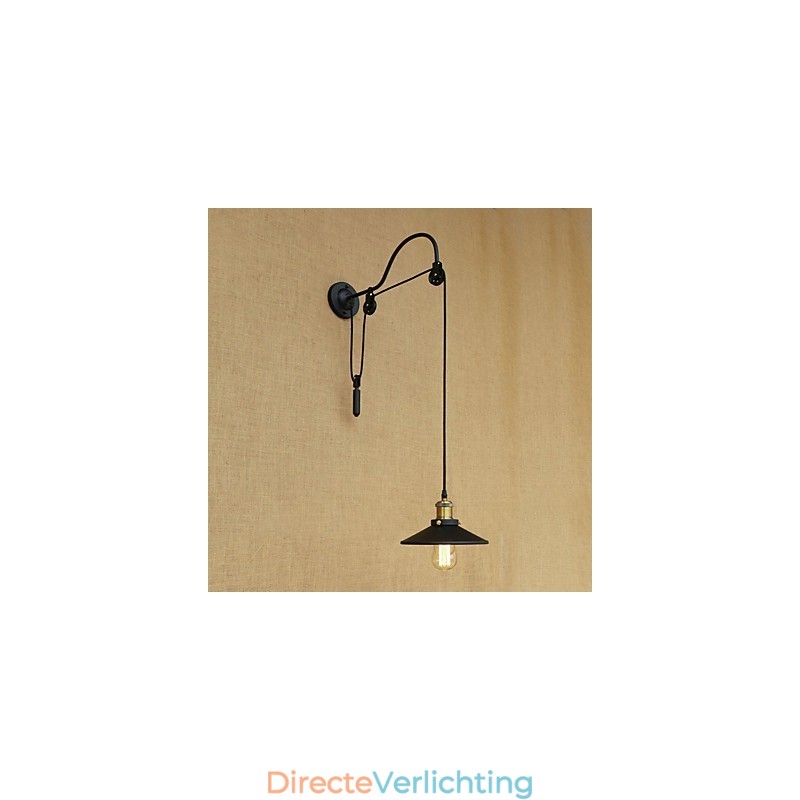 Landelijk Retro Schilderij Kenmerk voor Verstelbare lift Sfeerverlichting Wandlampen Wandlamp