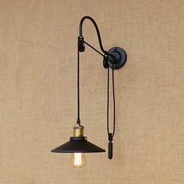 Landelijk Retro Schilderij Kenmerk voor Verstelbare lift Sfeerverlichting Wandlampen Wandlamp