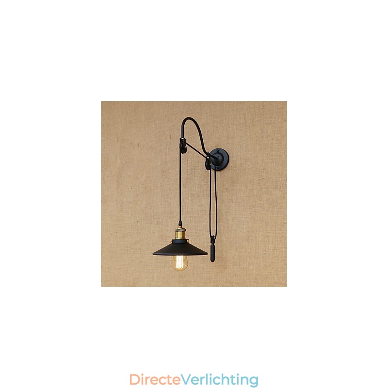 Landelijk Retro Schilderij Kenmerk voor Verstelbare lift Sfeerverlichting Wandlampen Wandlamp