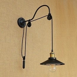Landelijk Retro Schilderij Kenmerk voor Verstelbare lift Sfeerverlichting Wandlampen Wandlamp