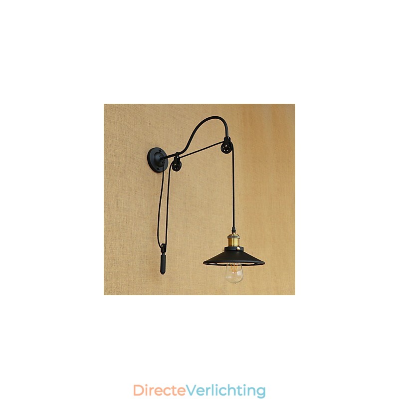 Landelijk Retro Schilderij Kenmerk voor Verstelbare lift Sfeerverlichting Wandlampen Wandlamp