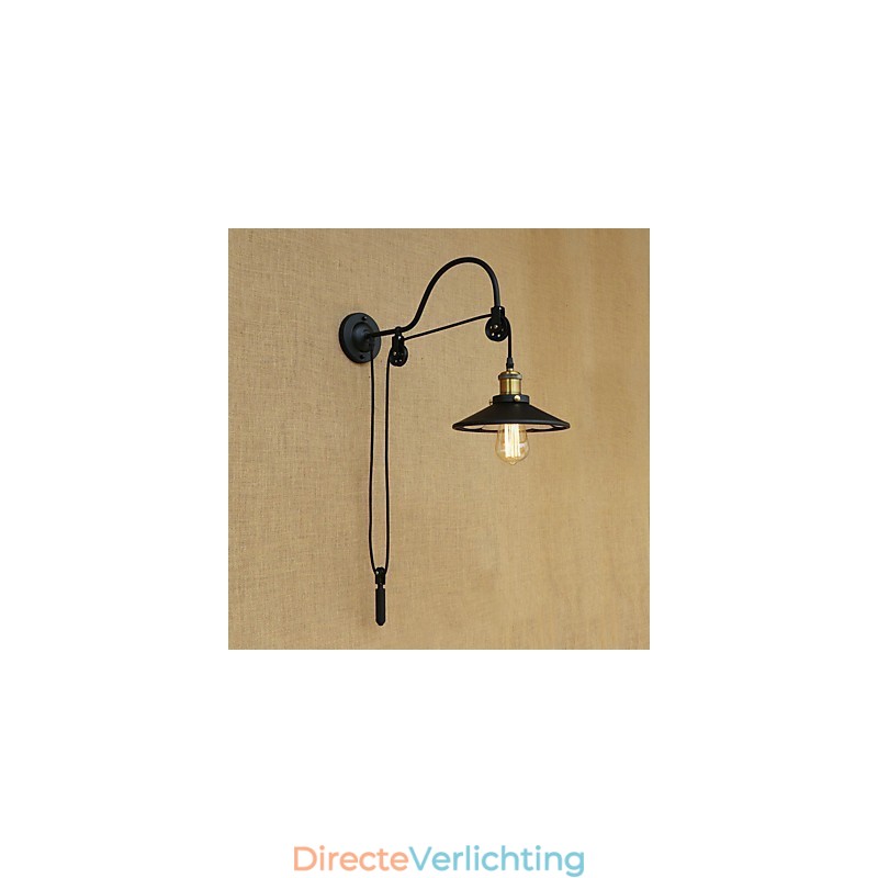 Landelijk Retro Schilderij Kenmerk voor Verstelbare lift Sfeerverlichting Wandlampen Wandlamp