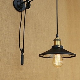 Landelijk Retro Schilderij Kenmerk voor Verstelbare lift Sfeerverlichting Wandlampen Wandlamp