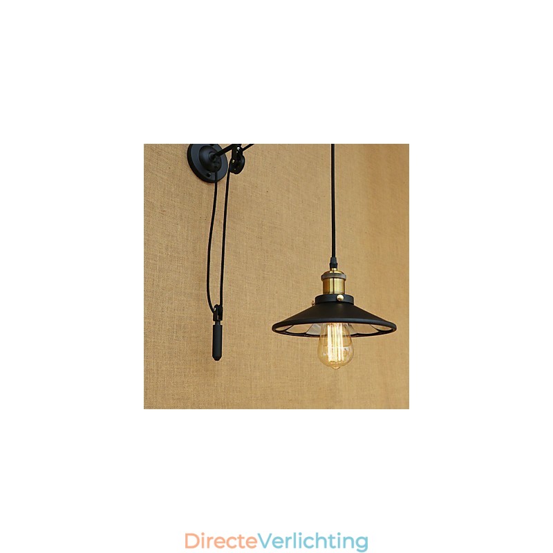 Landelijk Retro Schilderij Kenmerk voor Verstelbare lift Sfeerverlichting Wandlampen Wandlamp