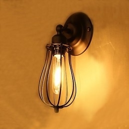 Traditionele klassieke rustieke lodge landelijke schilderfunctie voor swingarm sfeerverlichting wandlampen wandlamp
