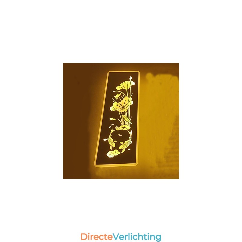 Geïntegreerde moderne hedendaagse moderne hedendaagse schilderfunctie voor sfeervolle lichtwandlampen