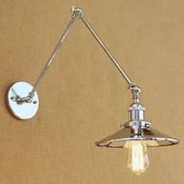Rustieke Lodge Country Retro Gegalvaniseerde Functie voor Mini Stijl Swing Arm Sfeerverlichting