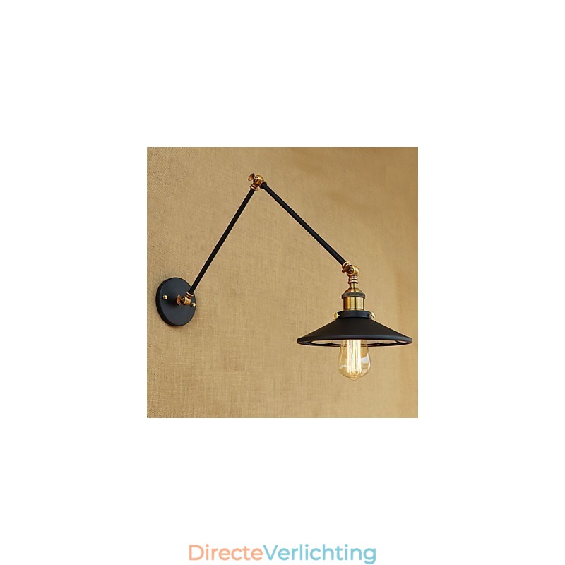 Rustieke Lodge Country Retro Gegalvaniseerde Functie voor Mini Stijl Swing Arm Sfeerverlichting