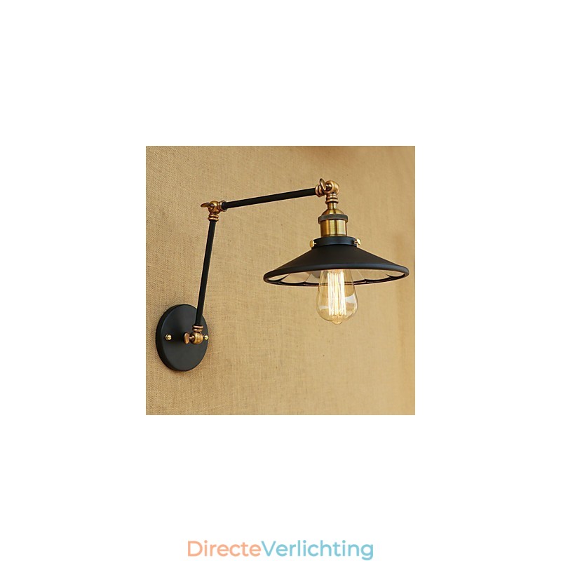 Rustieke Lodge Country Retro Gegalvaniseerde Functie voor Mini Stijl Swing Arm Sfeerverlichting