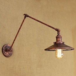 Rustieke Lodge Country Retro Gegalvaniseerde Functie voor Mini Stijl Swing Arm Sfeerverlichting