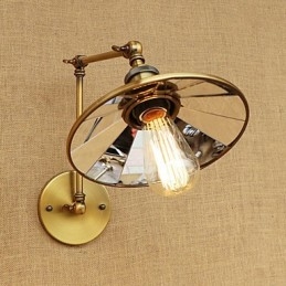 Rustieke Lodge Country Retro Gegalvaniseerde Functie voor Mini Stijl Swing Arm Sfeerverlichting