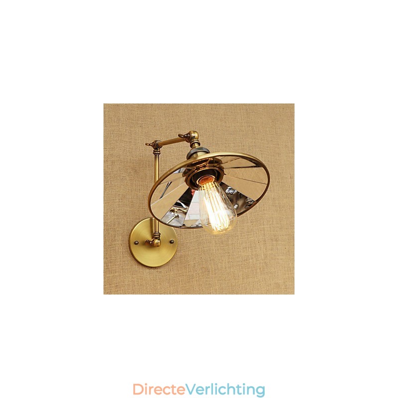 Rustieke Lodge Country Retro Gegalvaniseerde Functie voor Mini Stijl Swing Arm Sfeerverlichting