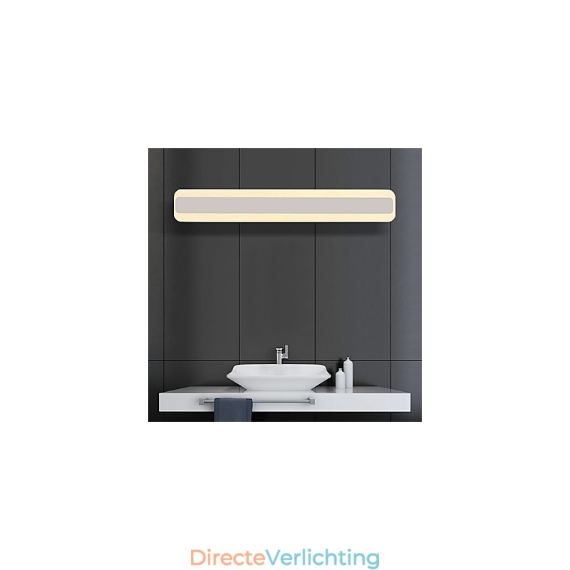 Geïntegreerde moderne eigentijdse chromen functie voor sfeerverlichting badkamerverlichting wandlamp