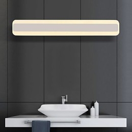Geïntegreerde moderne eigentijdse chromen functie voor sfeerverlichting badkamerverlichting wandlamp