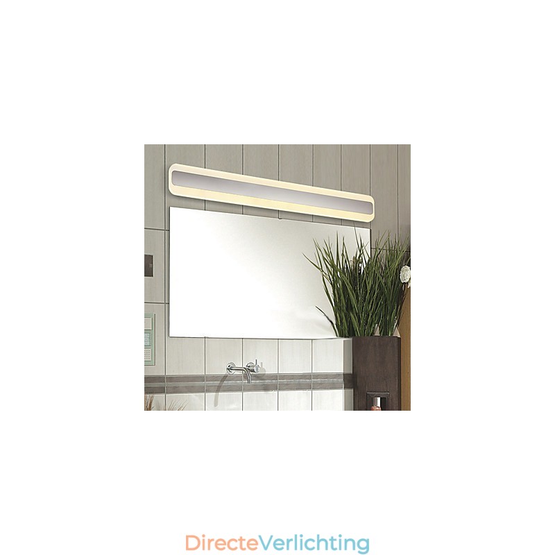 Geïntegreerde moderne eigentijdse chromen functie voor sfeerverlichting badkamerverlichting wandlamp