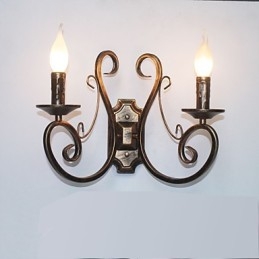Nieuwe Retro Attic Amerikaanse Stijl Retro Wandlamp Slaapkamerlamp Wandlamp Kaarslamp