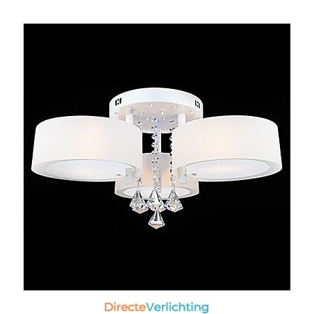 Moderne hedendaagse kristallen schilderij metalen inbouw