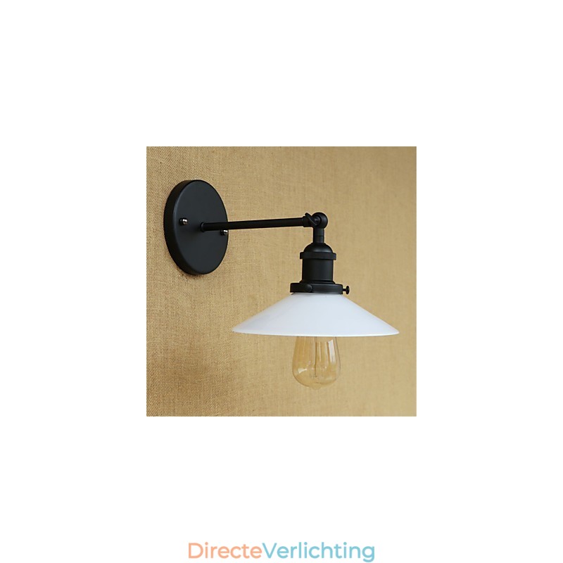 Moderne, eigentijdse, landelijke, retro-schilderijfunctie voor een sfeervolle lichtmuur in ministijl