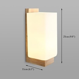 Moderne eigentijdse landelijke wandlampen wandlamp