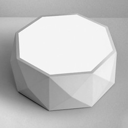 Geometrische plafondlampen Wit licht Concise Modern