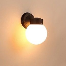 Moderne eigentijdse zwarte oxide afwerkingsfunctie voor mini-stijl sfeerverlichting wandlampen wandlamp