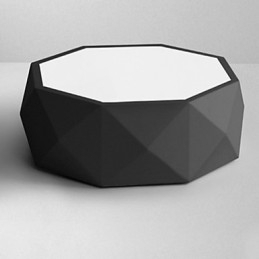 Geometrische plafondlampen Wit licht Concise Modern