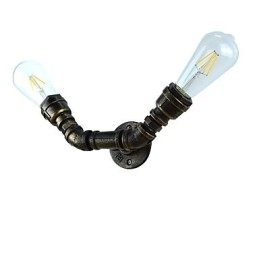 Rustieke Lodge Traditionele Klassieke Antieke Messing Kenmerk voor Sfeerverlichting Wandlampen Wandlamp