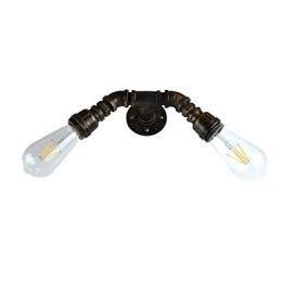 Rustieke Lodge Traditionele Klassieke Antieke Messing Kenmerk voor Sfeerverlichting Wandlampen Wandlamp