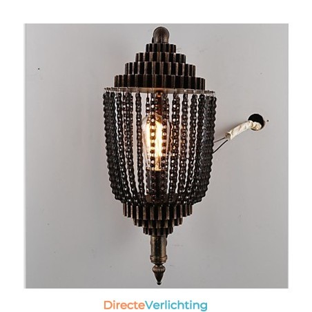 Vintage ijzeren industriële windwinkel tandwiellamp Vintage ijzeren industriële windwinkel tandwiellamp