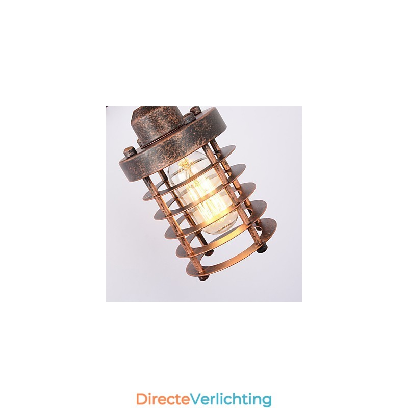 Industriële Retro IJzeren Wandlamp Creatieve Persoonlijkheid Lift Pulley Wandlamp