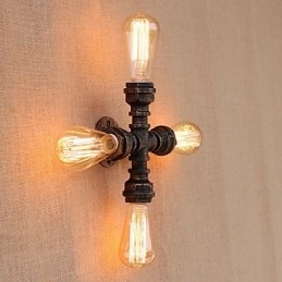 Landelijk Retro Schilderij Kenmerk voor Mini Stijl Zwenkarm Inclusief Sfeervolle Lichtmuur
