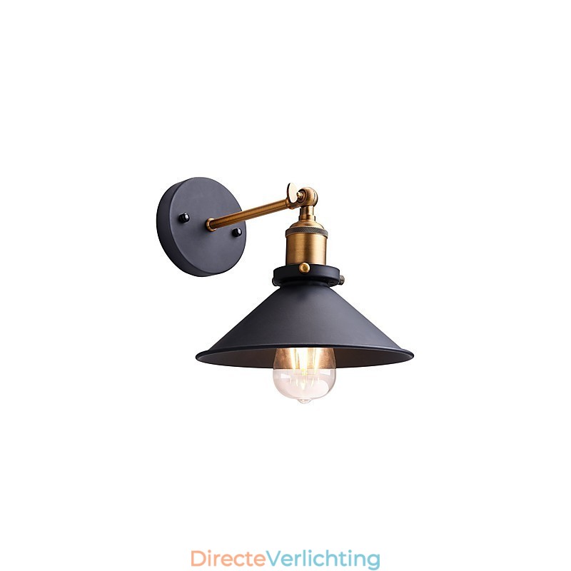 2 stuks Metalen Wandlampen Industriële Wandlamp Vintage Edison Simplicity Lamp voor Café Club Bar Verlichting