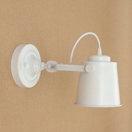 Geschilderde stalen wandlamp Dumb Black American Coffee Decoratie Retro wandlamp Lichtzwaardlamp op de muur