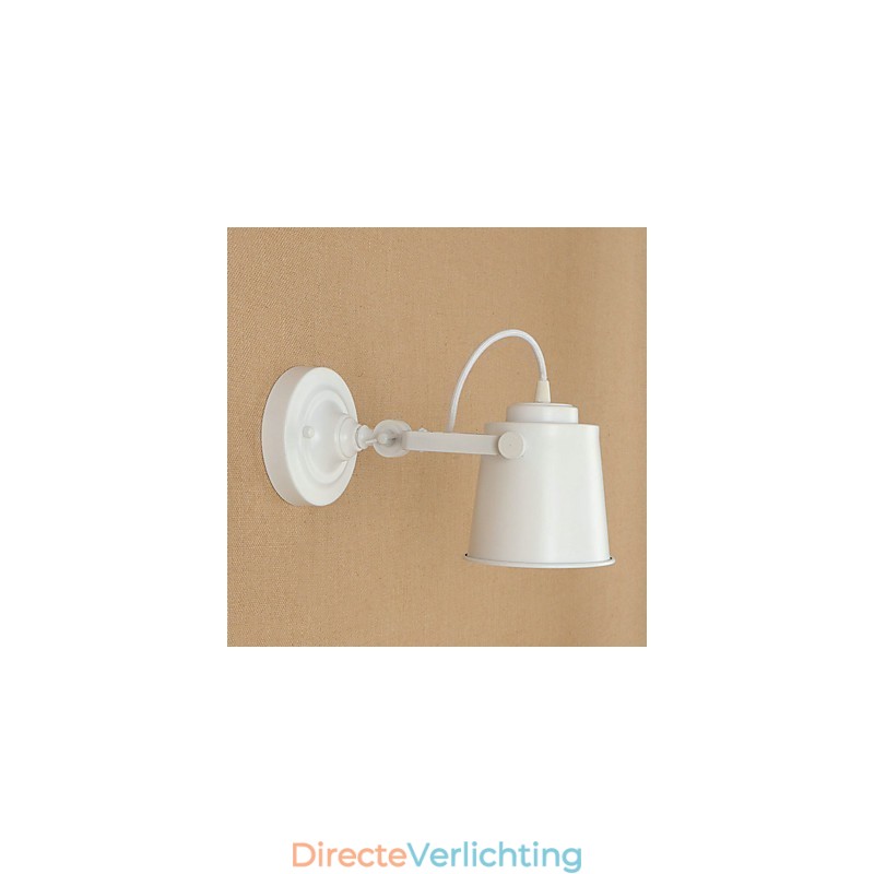Geschilderde stalen wandlamp Dumb Black American Coffee Decoratie Retro wandlamp Lichtzwaardlamp op de muur