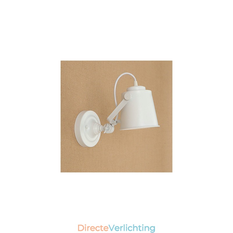 Geschilderde stalen wandlamp Dumb Black American Coffee Decoratie Retro wandlamp Lichtzwaardlamp op de muur