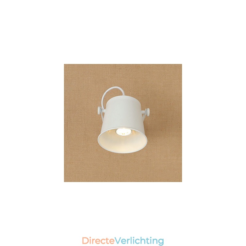 Geschilderde stalen wandlamp Dumb Black American Coffee Decoratie Retro wandlamp Lichtzwaardlamp op de muur