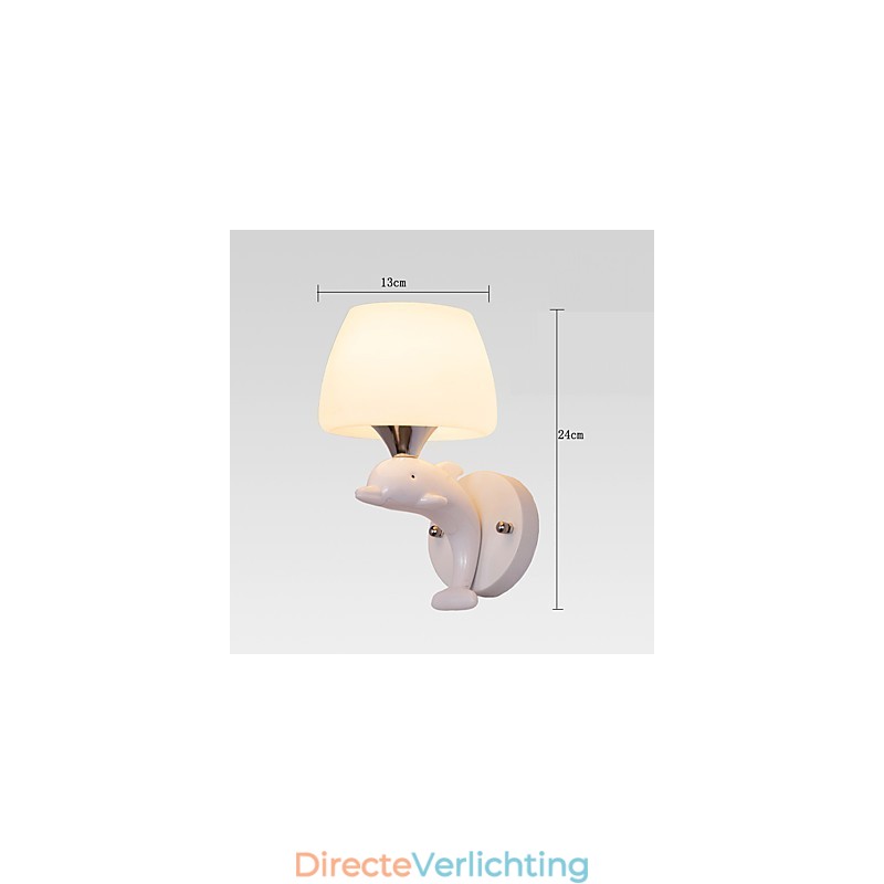 Metalen moderne eigentijdse inbouw- en plafondlamp met kenmerkende wandlampen Wandlamp
