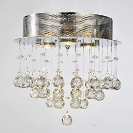 Traditionele klassieke kristalchroom metalen inbouw