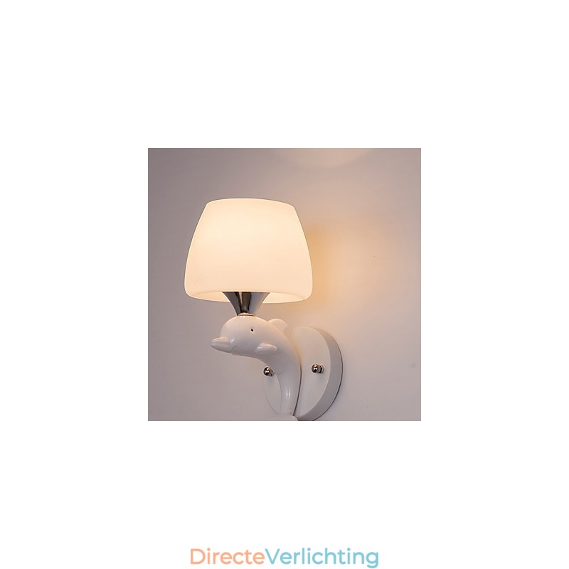 Metalen moderne eigentijdse inbouw- en plafondlamp met kenmerkende wandlampen Wandlamp