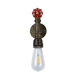 Wandlamp Wandlampen Wandlamp Ijzeren Wandlamp Dumb Black Lightsaber Lamp Aan De Muur