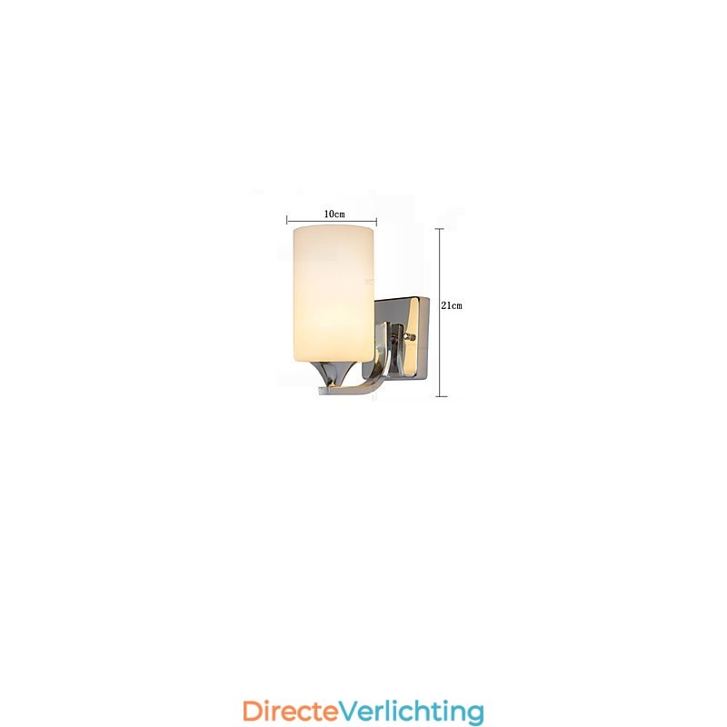 Metalen moderne eigentijdse inbouw- en plafondlamp met kenmerkende wandlampen Wandlamp