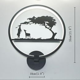 Nieuwe verlichting Aluminium materiaal Wandlamp Eenvoudige moderne wandlamp Gang kunstverlichting Bedside commerciële verlichting