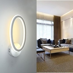 Moderne Originaliteit Korte Binnen Aluminium Wandlamp Achtergrond Muur Ganglamp Gang Trap Portieklamp