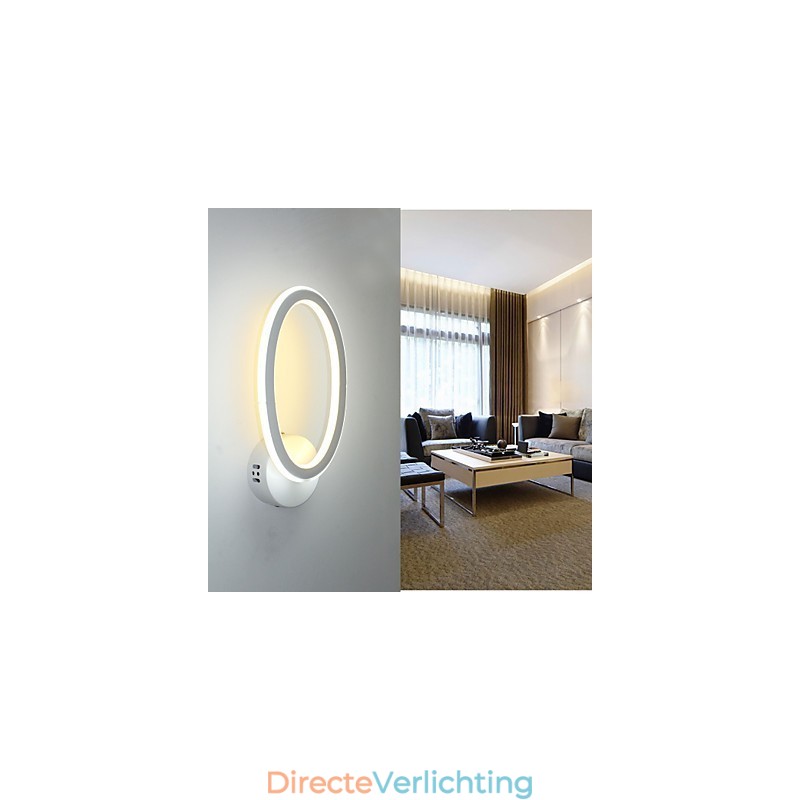 Moderne Originaliteit Korte Binnen Aluminium Wandlamp Achtergrond Muur Ganglamp Gang Trap Portieklamp