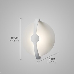 Smeedijzeren wandlamp Lodge Eenvoudige landelijke moderne eigentijdse schilderfunctie voor mini-stijl sfeerverlichting