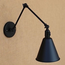 Landelijke Retro Schilderfunctie voor Mini Stijl Swing Arm Oogbescherming Downlight Swing Arm Verlichting