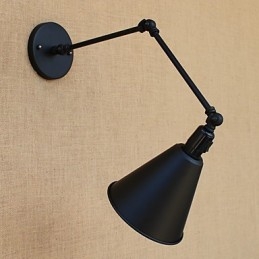 Landelijke Retro Schilderfunctie voor Mini Stijl Swing Arm Oogbescherming Downlight Swing Arm Verlichting