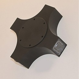 Geïntegreerde eenvoudige nieuwigheid Landelijke functie voor oogbescherming Sfeerverlichting Wandlampen Kruisster Buiten Waterdichte Binnenplaats Wandlamp