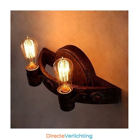 Loft Stijl Vintage Industriële Creatieve Persoonlijkheid Metalen Wandlamp voor de Koffiekamer Bar Foyer Decoreer Wandverlichting Loft Stijl Vintage Industriële Creatieve Persoonlijkheid Metalen Wandlamp voor de Koffiekamer Bar Foyer Decoreer Wandverlichting