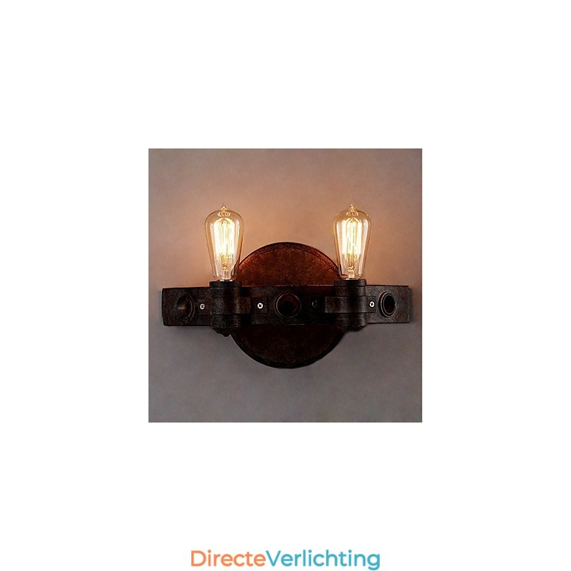Loft Stijl Vintage Industriële Creatieve Persoonlijkheid Metalen Wandlamp voor de Koffiekamer Bar Foyer Decoreer Wandverlichting